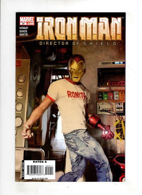 Iron Man, Vol. 4 #24 (Cvr A) (2007) A Buy & Sell Comics Online Comic Shop Toronto Canada