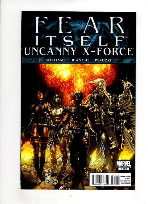 Fear Itself: Uncanny X-Force #1 (2011) Simone Bianchi Simone Bianchi Buy & Sell Comics Online Comic Shop Toronto Canada