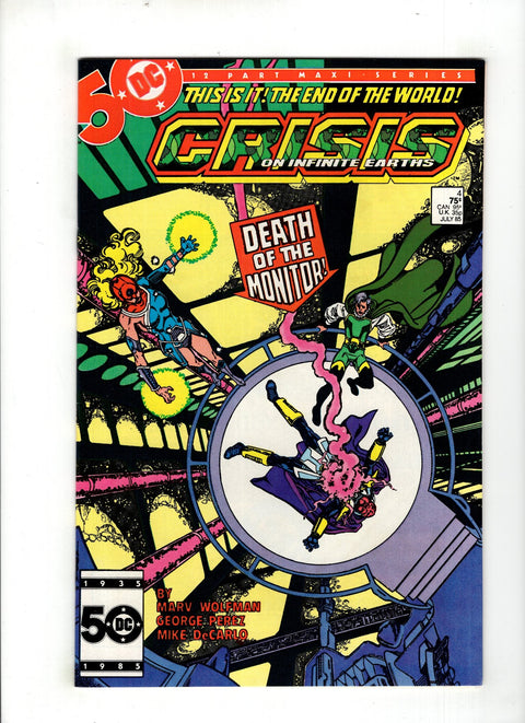 Crisis On Infinite Earths #4 (Cvr A) (1985) A Buy & Sell Comics Online Comic Shop Toronto Canada