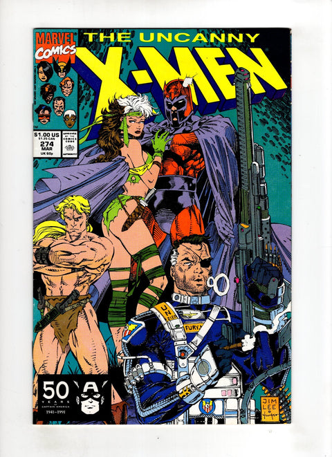 Uncanny X-Men, Vol. 1 #274 (1991) Buy & Sell Comics Online Comic Shop Toronto Canada