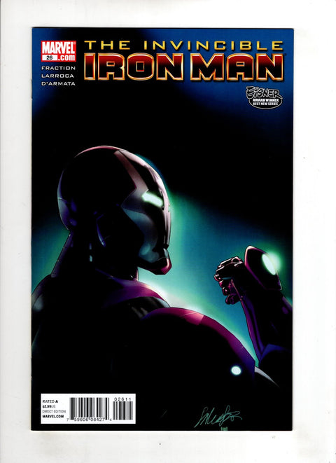 Invincible Iron Man, Vol. 1 #26 (Cvr A) (2010) Salvador Larroca A Salvador Larroca Buy & Sell Comics Online Comic Shop Toronto Canada