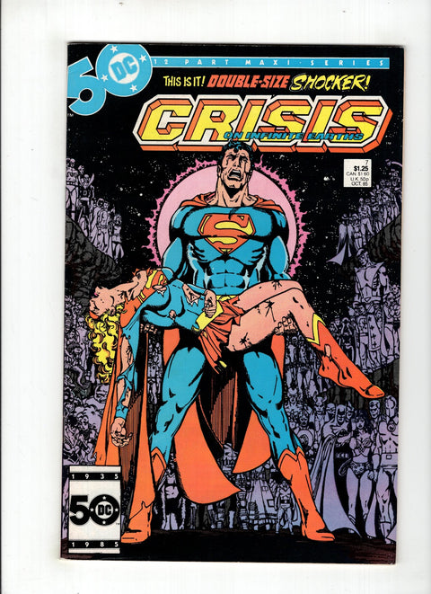 Crisis On Infinite Earths #7 (Cvr A) (1985) A Buy & Sell Comics Online Comic Shop Toronto Canada