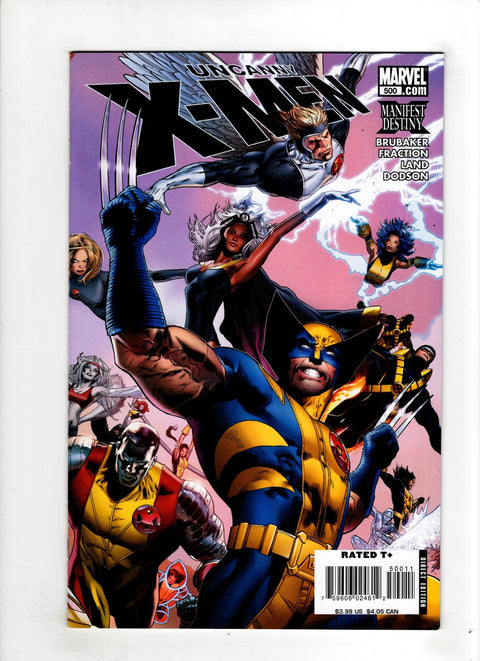 Uncanny X-Men, Vol. 1 #500 (2008) Greg Land Variant Greg Land Variant Buy & Sell Comics Online Comic Shop Toronto Canada