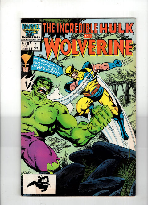 The Incredible Hulk and Wolverine #1 (1986) Buy & Sell Comics Online Comic Shop Toronto Canada