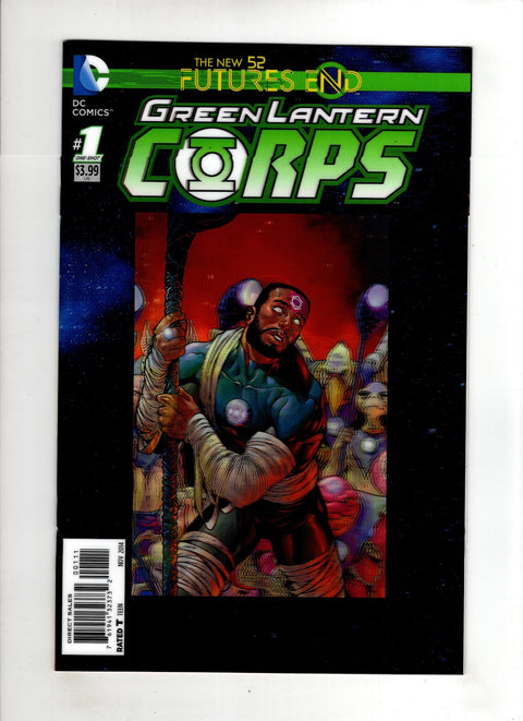 Green Lantern Corps: Futures End #1 (Cvr A) (2014) 3D - Francis Portela A 3D - Francis Portela Buy & Sell Comics Online Comic Shop Toronto Canada