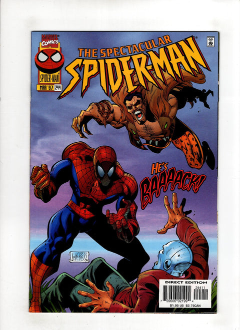 The Spectacular Spider-Man, Vol. 1 #244 (Cvr A) (1997) A Buy & Sell Comics Online Comic Shop Toronto Canada