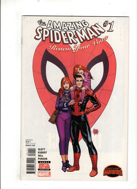 The Amazing Spider-Man: Renew Your Vows, Vol. 1 #1 (Cvr A) (2015) Adam Kubert A Adam Kubert Buy & Sell Comics Online Comic Shop Toronto Canada