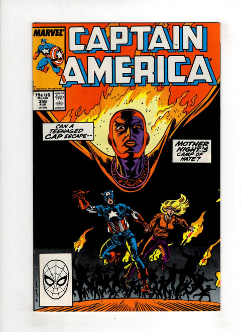 Captain America, Vol. 1 #356 (1989) Buy & Sell Comics Online Comic Shop Toronto Canada