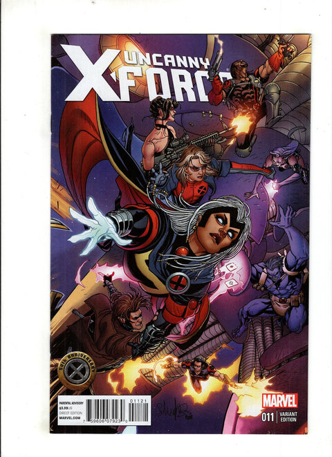 Uncanny X-Force, Vol. 2 #11 (Cvr B) (2013) Salvador Larroca X-Men 50th Anniversary Variant B Salvador Larroca X-Men 50th Anniversary Variant Buy & Sell Comics Online Comic Shop Toronto Canada