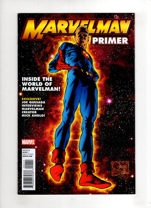 Marvelman Classic Primer #1 (Cvr A) (2010) Joe Quesada Regular Cover A Joe Quesada Regular Cover Buy & Sell Comics Online Comic Shop Toronto Canada