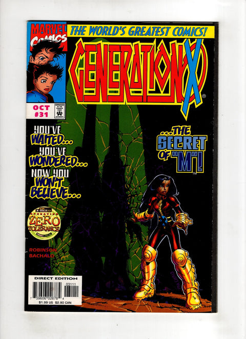 Generation X, Vol. 1 #31 (1997) Buy & Sell Comics Online Comic Shop Toronto Canada