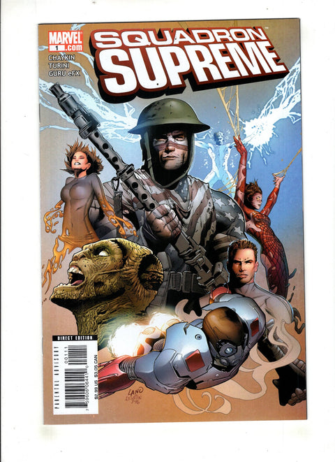 Squadron Supreme, Vol. 3 #1 (2008) Buy & Sell Comics Online Comic Shop Toronto Canada