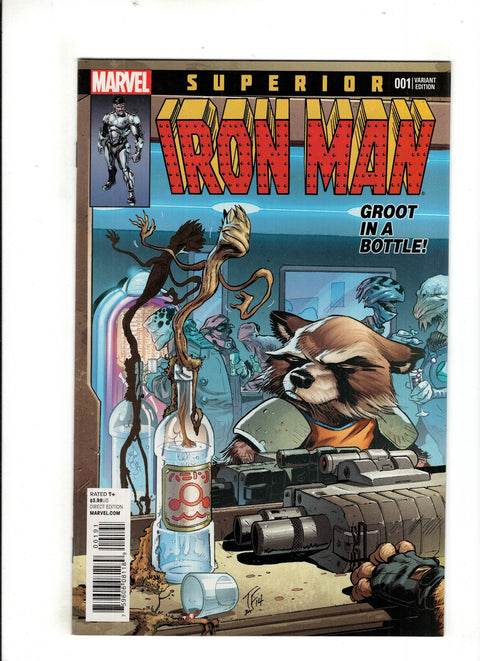 Superior Iron Man #1 (Cvr I) (2014) Rocket and Groot Variant I Rocket and Groot Variant Buy & Sell Comics Online Comic Shop Toronto Canada