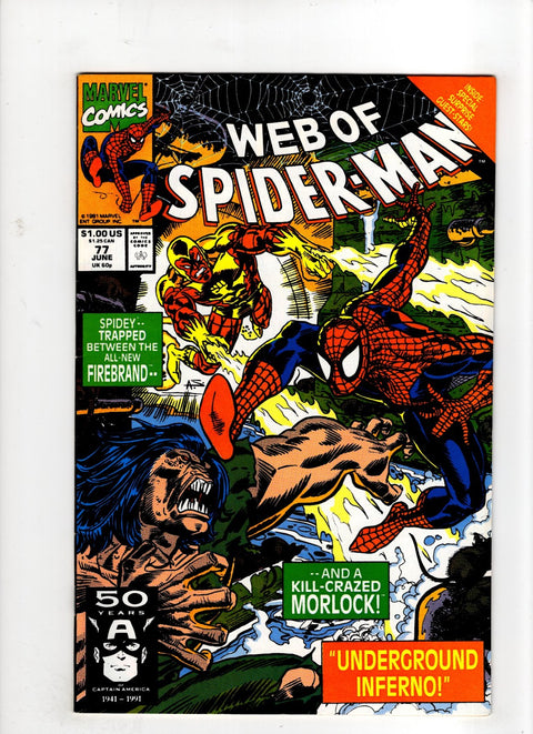 Web of Spider-Man, Vol. 1 #77 (1991) Buy & Sell Comics Online Comic Shop Toronto Canada