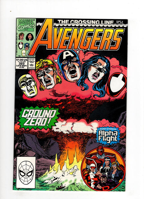 The Avengers, Vol. 1 #323 (1990) Buy & Sell Comics Online Comic Shop Toronto Canada