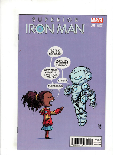 Superior Iron Man #1 (Cvr C) (2014) Skottie Young Baby Variant C Skottie Young Baby Variant Buy & Sell Comics Online Comic Shop Toronto Canada