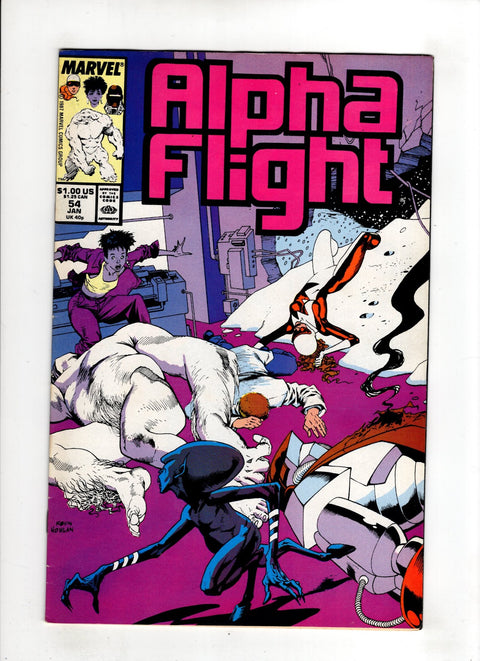 Alpha Flight, Vol. 1 #54 (1987) Buy & Sell Comics Online Comic Shop Toronto Canada
