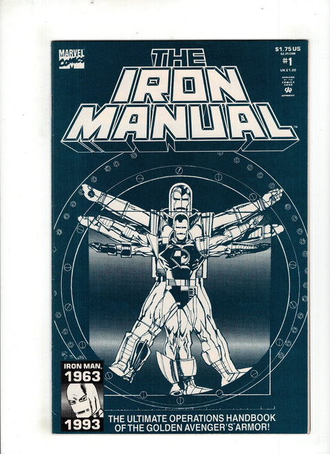 The Iron Manual, Vol. 1 #1 (Cvr A) (1993) A Buy & Sell Comics Online Comic Shop Toronto Canada