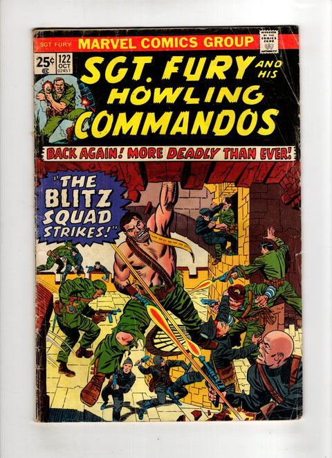 Sgt. Fury and His Howling Commandos #122 (1974) Buy & Sell Comics Online Comic Shop Toronto Canada