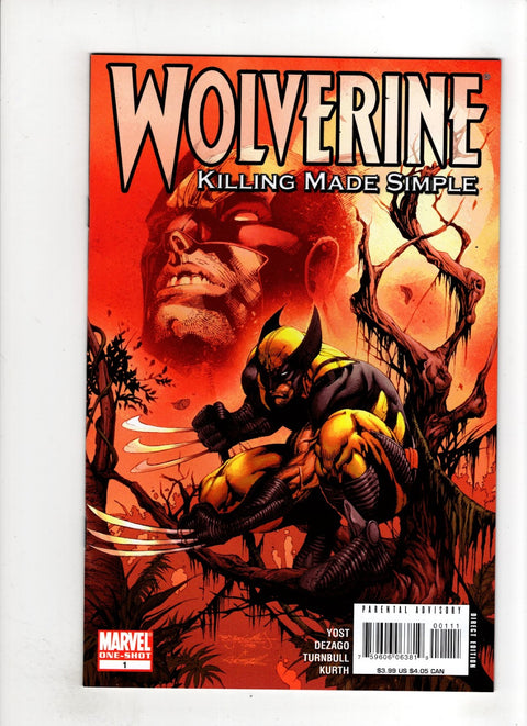 Wolverine: Killing Made Simple #1 (2008) Stephen Segovia Stephen Segovia Buy & Sell Comics Online Comic Shop Toronto Canada
