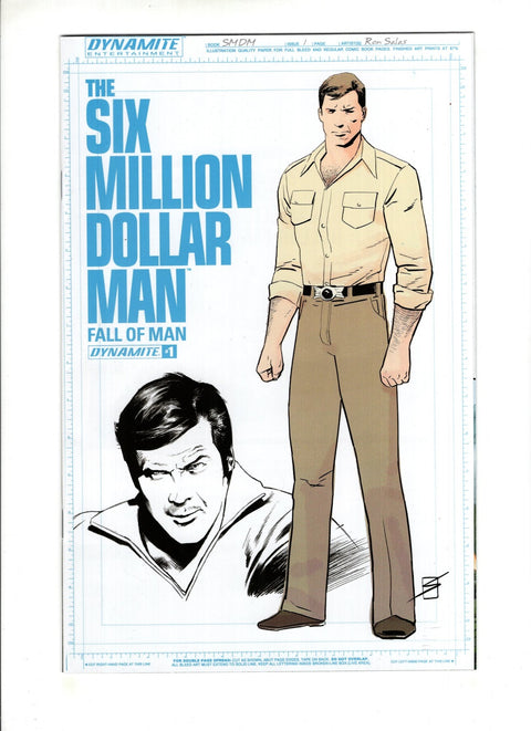 The Six Million Dollar Man: Fall of Man #1 (Cvr B) (2016) Ron Salas Character Design B Ron Salas Character Design Buy & Sell Comics Online Comic Shop Toronto Canada