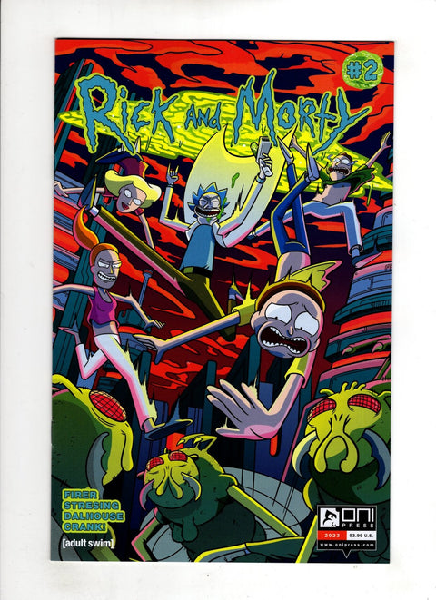 Rick and Morty, Vol. 2 #2 (Cvr B) (2023) Marc Ellerby Variant B Marc Ellerby Variant Buy & Sell Comics Online Comic Shop Toronto Canada