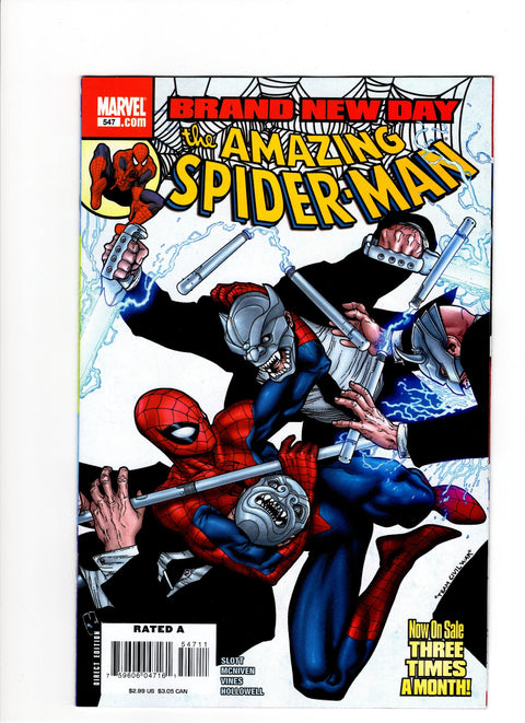 The Amazing Spider-Man, Vol. 2 #547 (Cvr A) (2008) Steve McNiven A Steve McNiven Buy & Sell Comics Online Comic Shop Toronto Canada