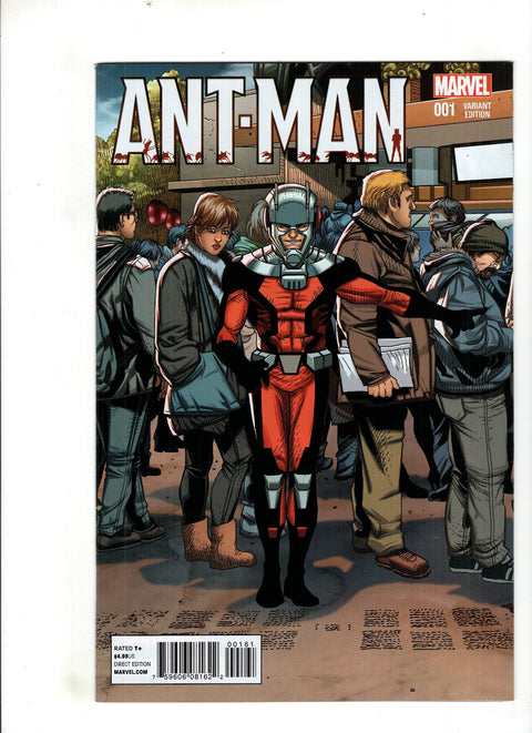 Ant-Man, Vol. 1 #1 (Cvr F) (2015) Salvador Larroca Incentive Welcome Home Variant (1:20) F Salvador Larroca Incentive Welcome Home Variant (1:20) Buy & Sell Comics Online Comic Shop Toronto Canada