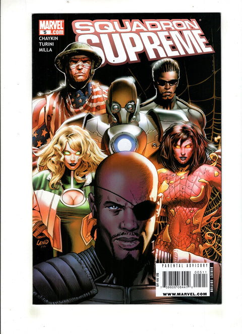 Squadron Supreme, Vol. 3 #5 (Cvr A) (2008) Greg Land A Greg Land Buy & Sell Comics Online Comic Shop Toronto Canada