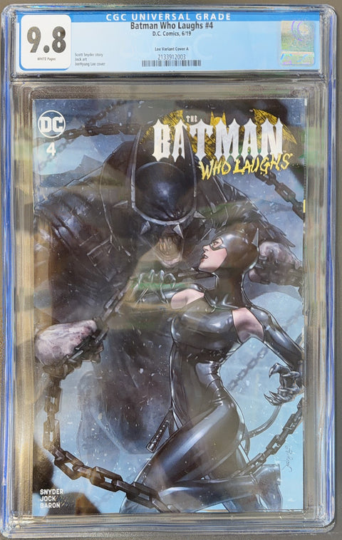 The Batman Who Laughs (2018) #4 (CGC 9.8) (2019) C Jeehyung Lee Exclusive Variant Buy & Sell Comics Online Comic Shop Toronto Canada