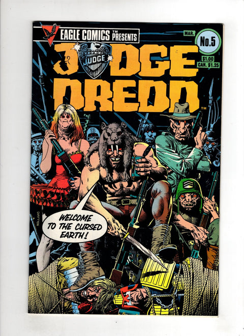 Judge Dredd, Vol. 1 #5 (1984) Buy & Sell Comics Online Comic Shop Toronto Canada
