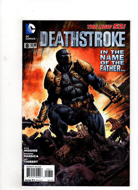Deathstroke, Vol. 2 #8 (2012) Jason Fabok Jason Fabok Buy & Sell Comics Online Comic Shop Toronto Canada