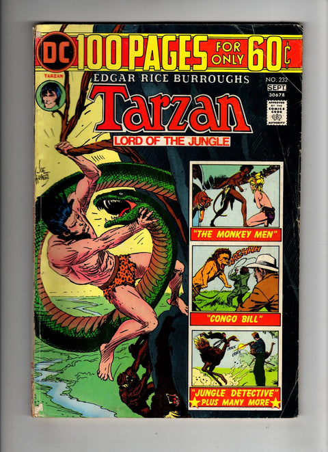 Tarzan (DC Comics) #232 (1974) Buy & Sell Comics Online Comic Shop Toronto Canada