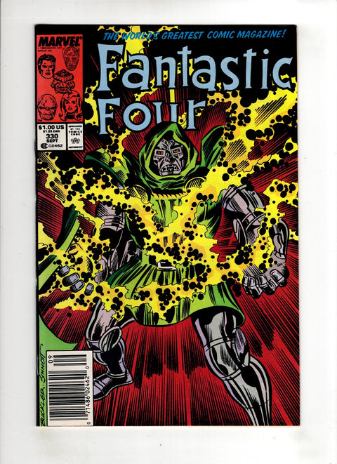 Fantastic Four, Vol. 1 #330 (1988) Newsstand Edition Newsstand Edition Buy & Sell Comics Online Comic Shop Toronto Canada