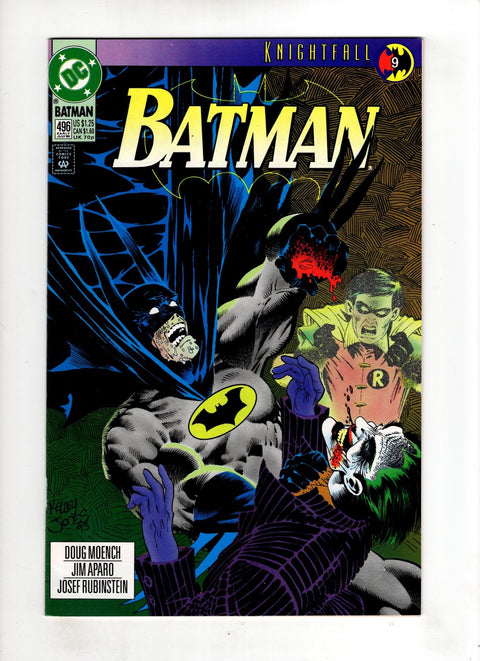 Batman, Vol. 1 #496 (Cvr A) (1993) A Buy & Sell Comics Online Comic Shop Toronto Canada