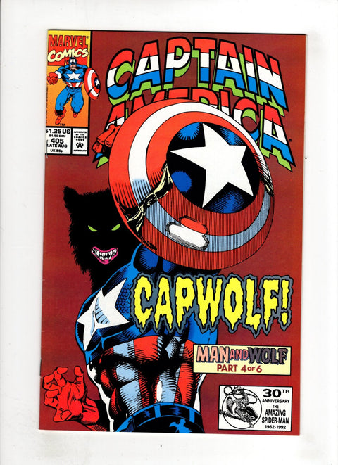 Captain America, Vol. 1 #405 (1992) Buy & Sell Comics Online Comic Shop Toronto Canada