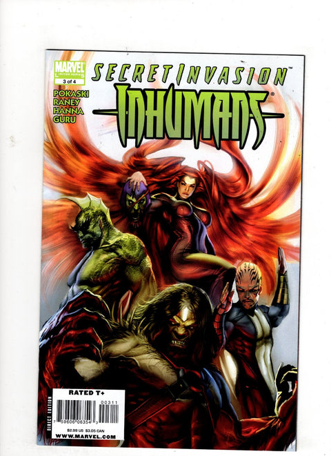 Secret Invasion: Inhumans #3 (2008) Buy & Sell Comics Online Comic Shop Toronto Canada