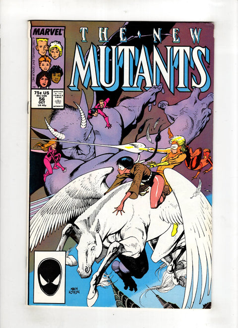 New Mutants, Vol. 1 #56 (1987) Buy & Sell Comics Online Comic Shop Toronto Canada