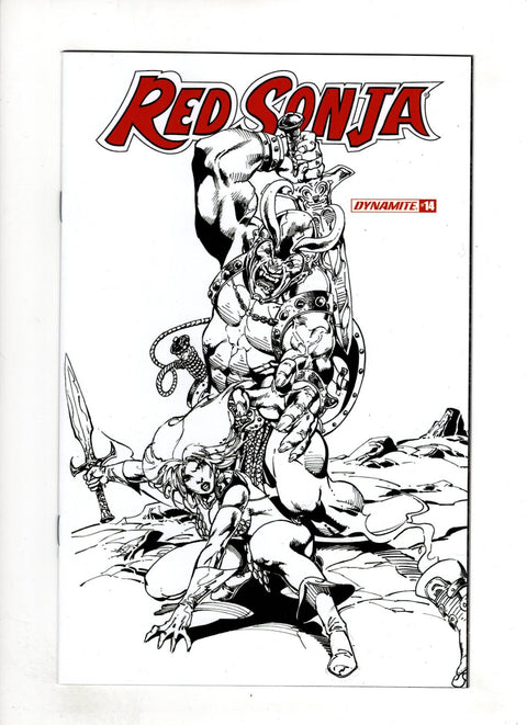 Red Sonja, Vol. 5 (Dynamite Entertainment) #14 (Cvr R) (2020) Black And White Bonus Foc R Black And White Bonus Foc Buy & Sell Comics Online Comic Shop Toronto Canada