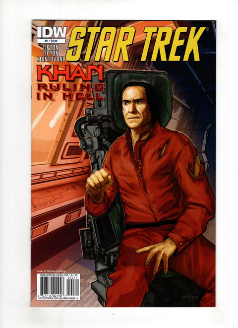 Star Trek: Khan: Ruling In Hell #2 (Cvr A) (2010) Michael Stribling A Michael Stribling Buy & Sell Comics Online Comic Shop Toronto Canada