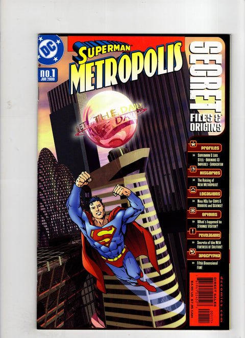 Superman: Metropolis: Secret Files #1 (2000) Buy & Sell Comics Online Comic Shop Toronto Canada