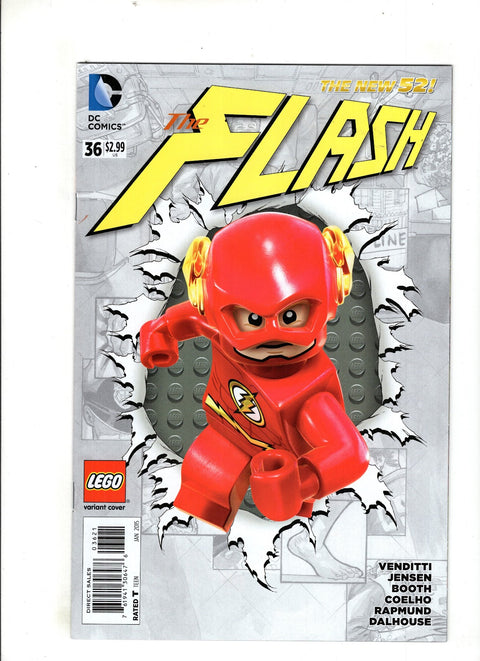 Flash, Vol. 4 #36 (Cvr B) (2014) LEGO Variant