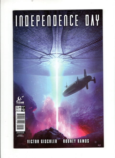 Independence Day (Titan Books) #2 (Cvr B) (2016) Alex Ronald B Alex Ronald Buy & Sell Comics Online Comic Shop Toronto Canada