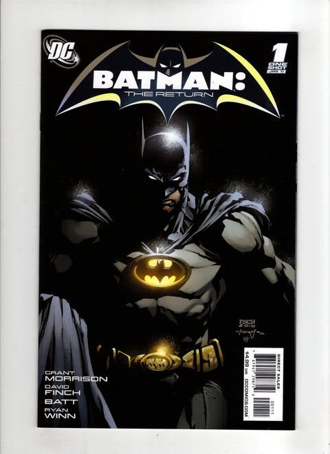 Batman: The Return #1 (Cvr A) (2010) David Finch A David Finch Buy & Sell Comics Online Comic Shop Toronto Canada