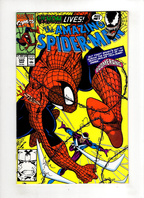 The Amazing Spider-Man, Vol. 1 #345 (1991) Buy & Sell Comics Online Comic Shop Toronto Canada