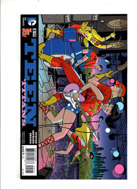 Teen Titans, Vol. 5 #5 (Cvr B) (2014) Darwyn Cooke Variant B Darwyn Cooke Variant Buy & Sell Comics Online Comic Shop Toronto Canada