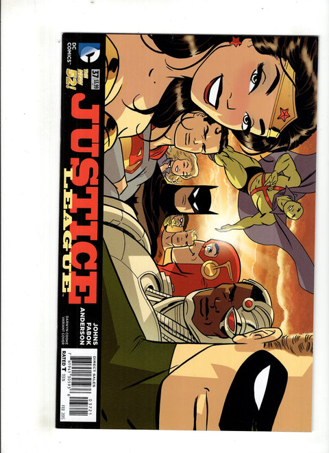 Justice League, Vol. 1 #37 (Cvr B) (2014) Darwyn Cooke Variant B Darwyn Cooke Variant Buy & Sell Comics Online Comic Shop Toronto Canada
