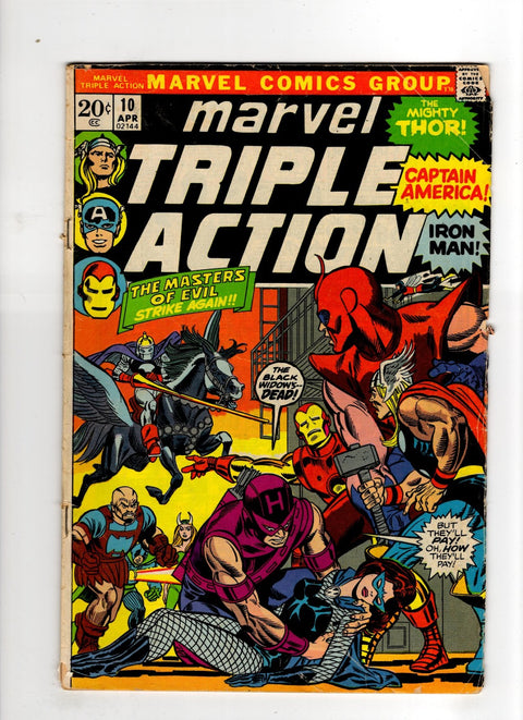 Marvel Triple Action, Vol. 1 #10 (1973) Buy & Sell Comics Online Comic Shop Toronto Canada