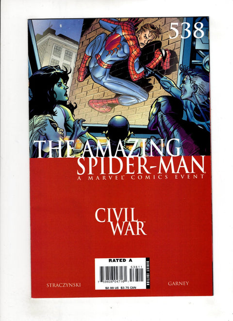 The Amazing Spider-Man, Vol. 2 #538 (Cvr A) (2007) Ron Garney A Ron Garney Buy & Sell Comics Online Comic Shop Toronto Canada