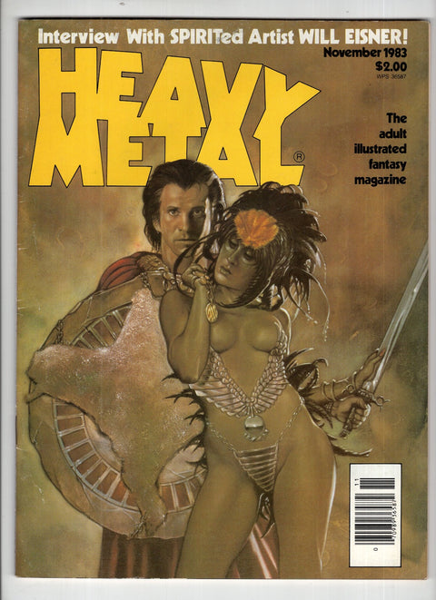 Heavy Metal (Volume 07) (1983) #8 (1983) Buy & Sell Comics Online Comic Shop Toronto Canada